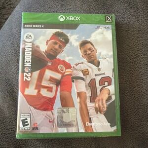 Madden NFL 22 Xbox Series‎ X EA Sports Football Video Game New Factory Sealed